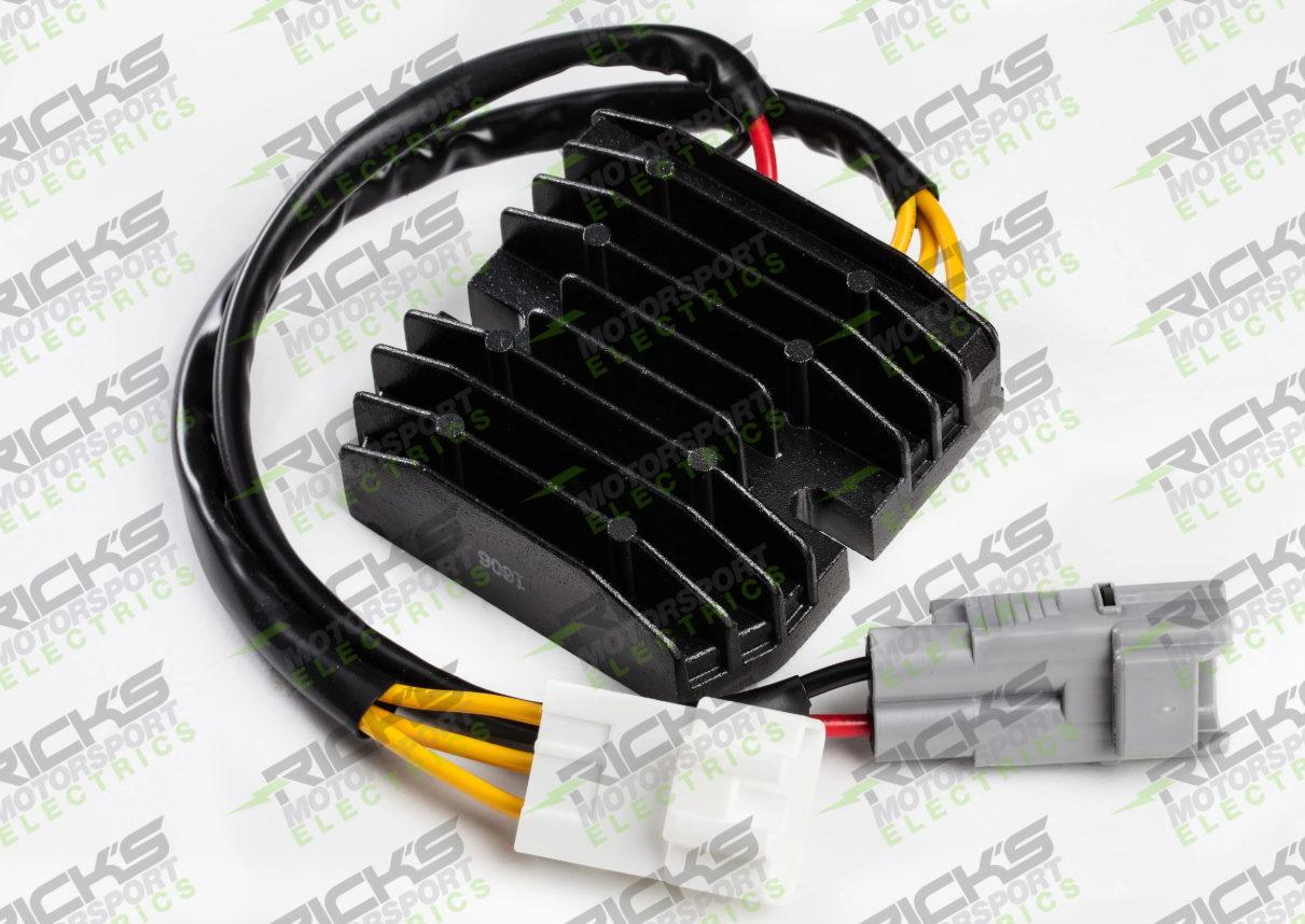 Rick's Motorsports Electrics Universal Style Hot Shot Series Rectifier-Regulator for Suzuki Hayabusa 2013-20 Rick's Motorsports Electrics Universal Style Hot Shot Series Rectifier-Regulator for Suzuki Hayabusa 2013-20